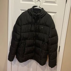 Men’s Calvin Klein winter jacket with hood